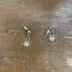 Sun/celestial earrings